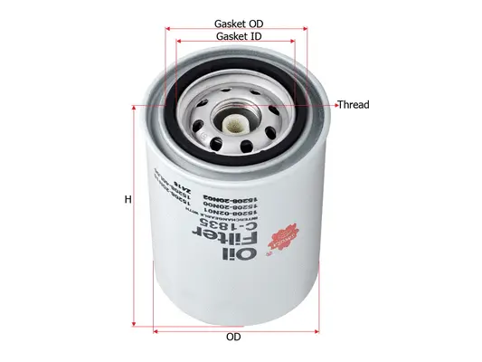 Oil Filter (C-1835)