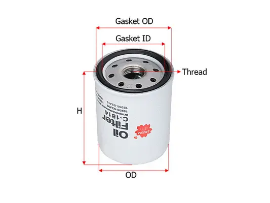 Oil Filter (C-1814)