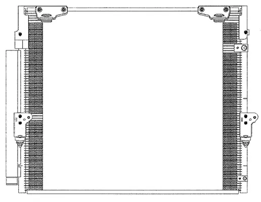 Condenser, air conditioning (5461-9841)