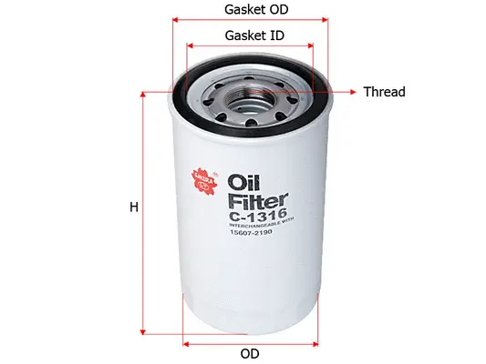 Oil Filter (C-1316)