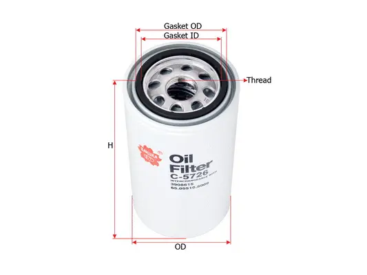 Oil Filter (C-5726)
