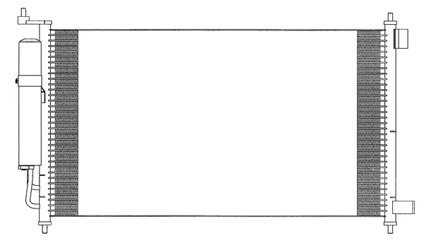 Condenser, air conditioning (5341-9810)