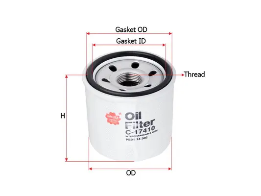Oil Filter (C-17410)