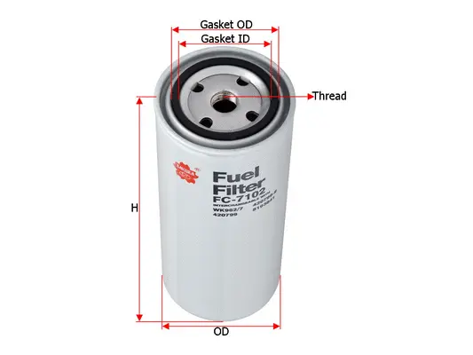 Fuel Filter (FC-7102)