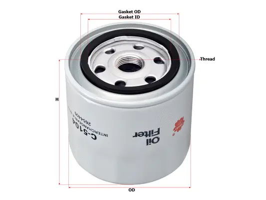 Oil Filter (C-5104)