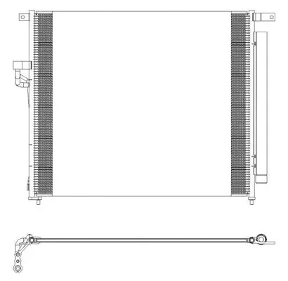 Condenser, air conditioning (5161-9804)