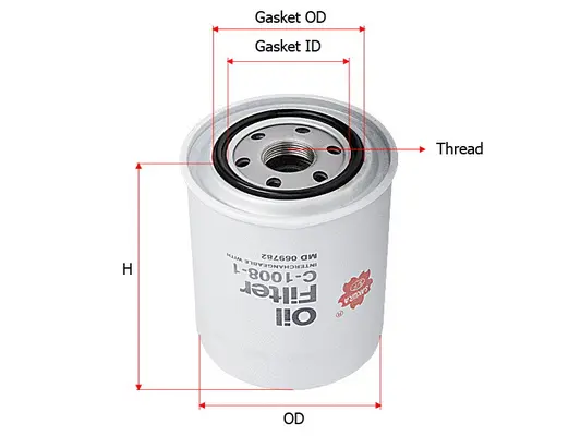 Oil Filter (C-1008-1)