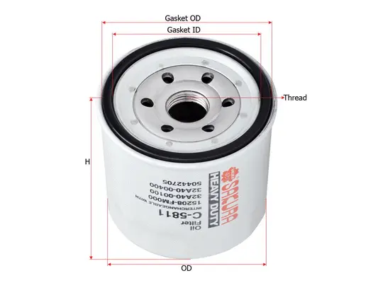 Oil Filter (C-5811)