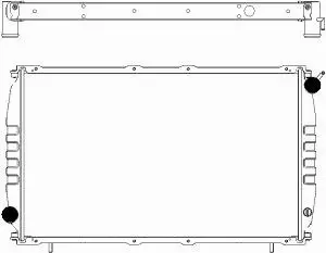 Radiator, engine cooling (4421-1003)