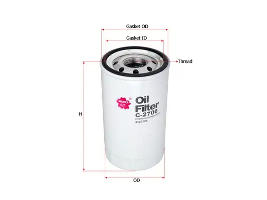Oil Filter (C-2706)