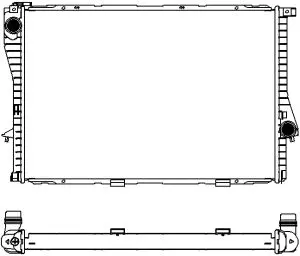 Radiator, engine cooling (3011-1011)