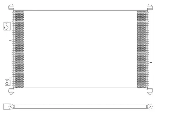 Condenser, air conditioning (5211-9817)