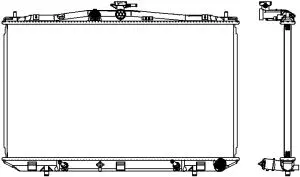 Radiator, engine cooling (3271-8506)