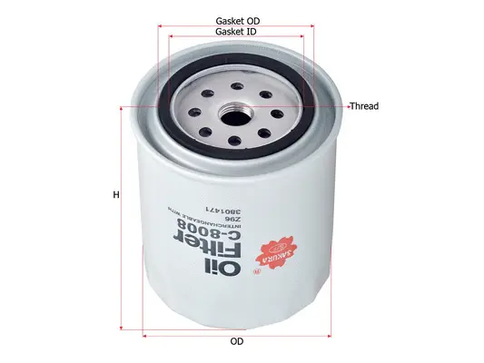 Oil Filter (C-8008)