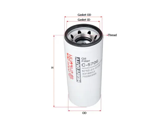 Oil Filter (C-5706)