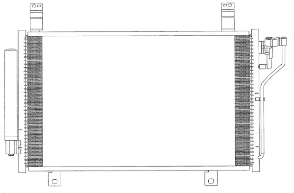 Condenser, air conditioning (5301-9804)