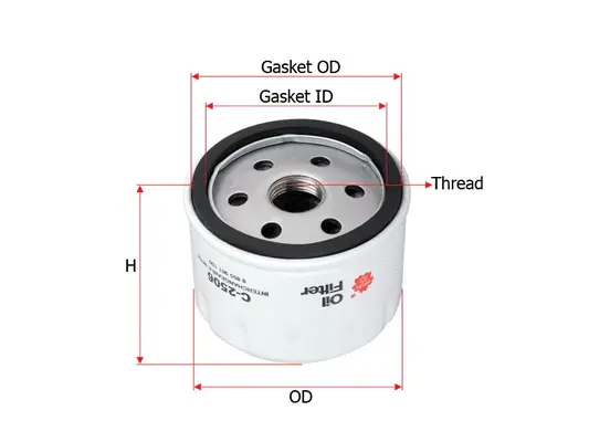 Oil Filter (C-2506)