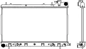 Radiator, engine cooling (3421-8502)