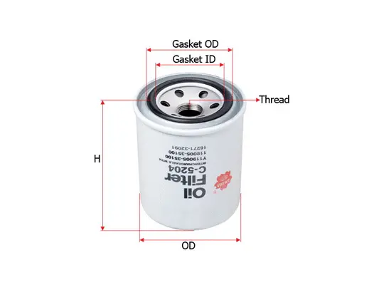 Oil Filter (C-5204)