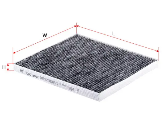 Filter, cabin air (CAC-2807)