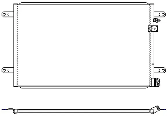 Condenser, air conditioning (5061-9801)