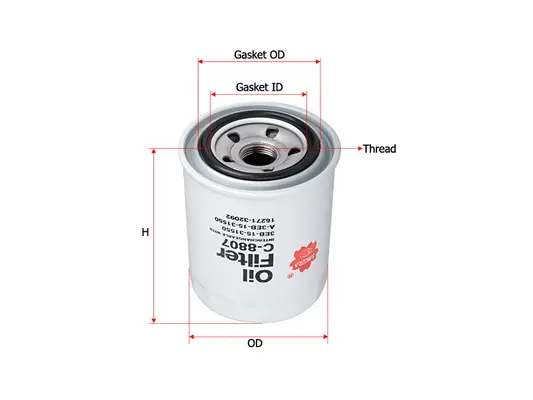 Oil Filter (C-8807)