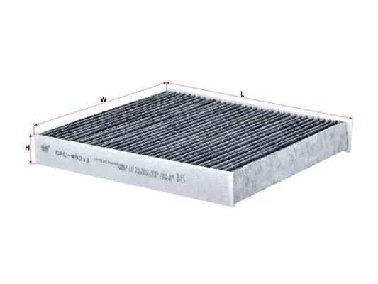 Filter, cabin air (CAC-49011)