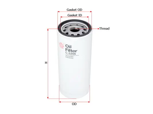 Oil Filter (C-5206)