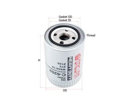 Oil Filter (C-6202)