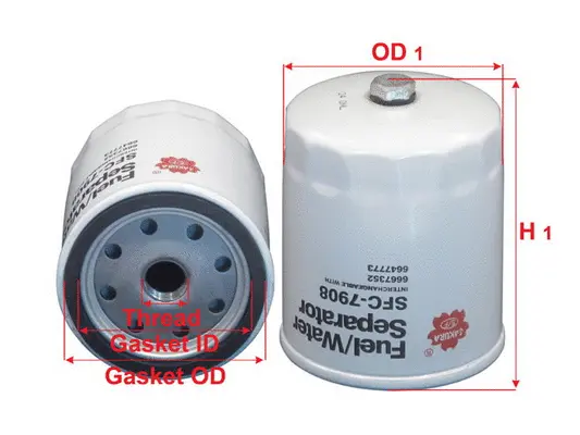 Water Trap, fuel system (SFC-7908)