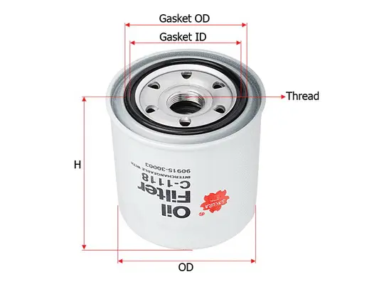 Oil Filter (C-1118)
