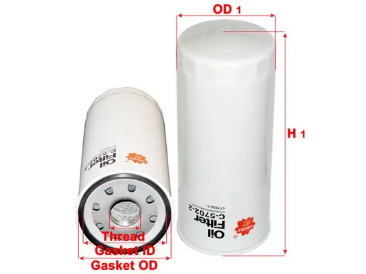 Oil Filter (C-5702-2)