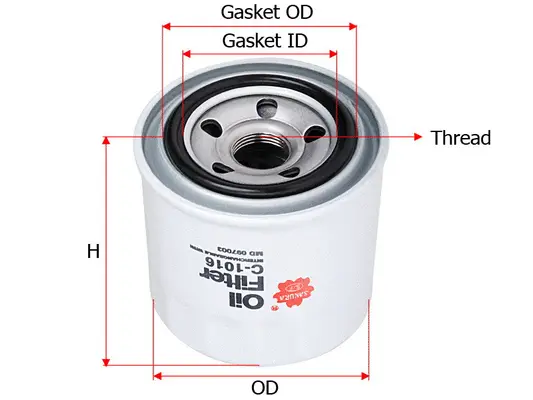 Oil Filter (C-1016)
