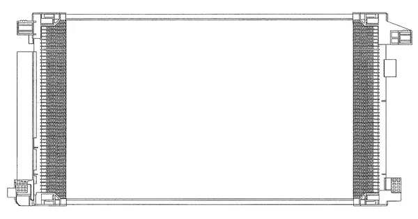 Condenser, air conditioning (5461-9839)