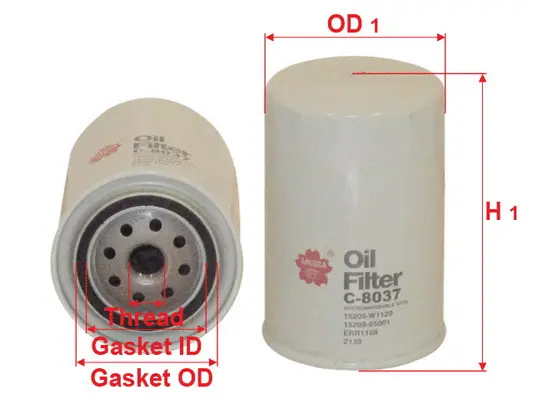 Oil Filter (C-8037)