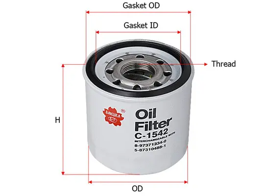 Oil Filter (C-1542)