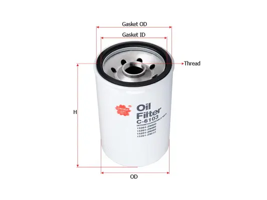 Oil Filter (C-6103)