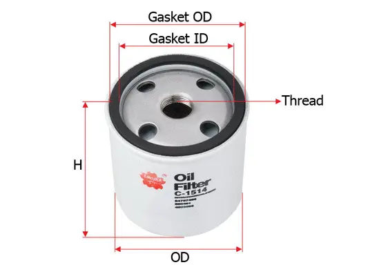 Oil Filter (C-1514)