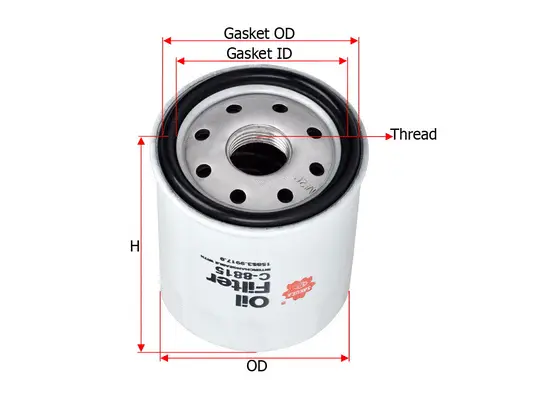 Oil Filter (C-8815)