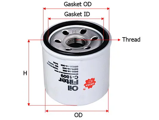 Oil Filter (C-1809)