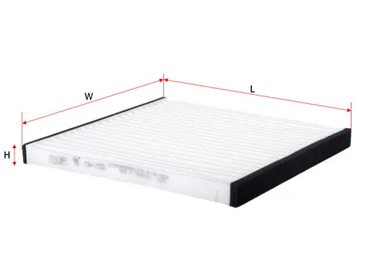 Filter, cabin air (CA-1102)