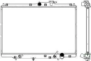 Radiator, engine cooling (3211-1006)