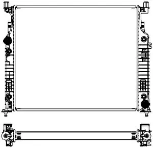Radiator, engine cooling (3312-1001)
