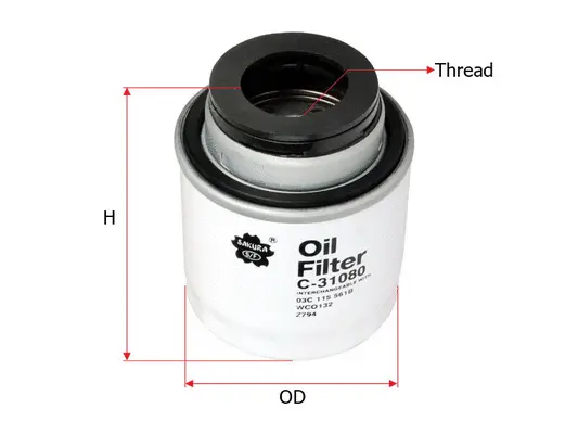 Oil Filter (C-31080)