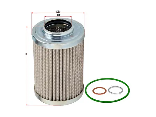 Filter, operating hydraulics (H-7102)