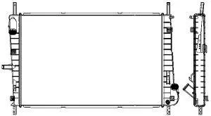 Radiator, engine cooling (3161-1006)