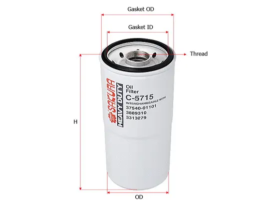 Oil Filter (C-5715)