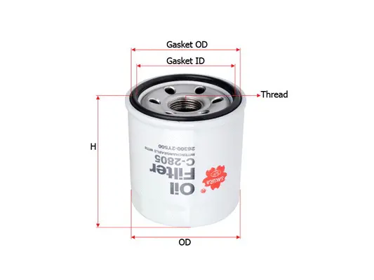 Oil Filter (C-2805)