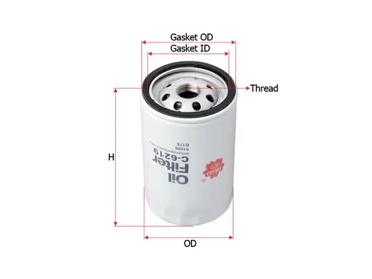 Oil Filter (C-6219)