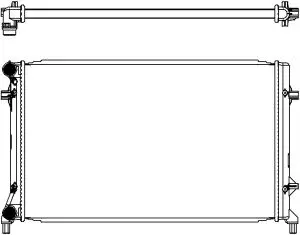 Radiator, engine cooling (3471-1002)